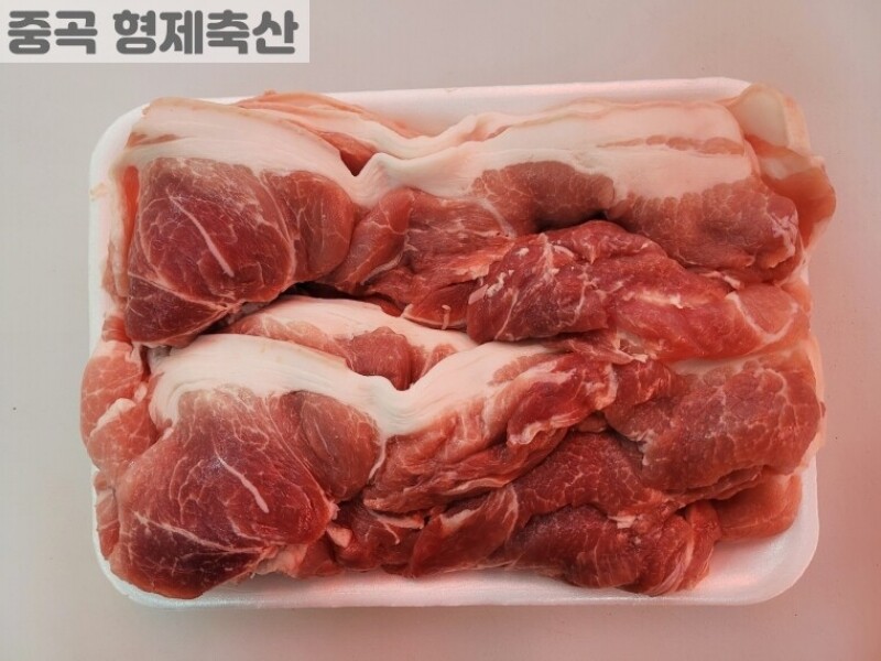 빈손장보기,한돈 제육용 전지(600g)